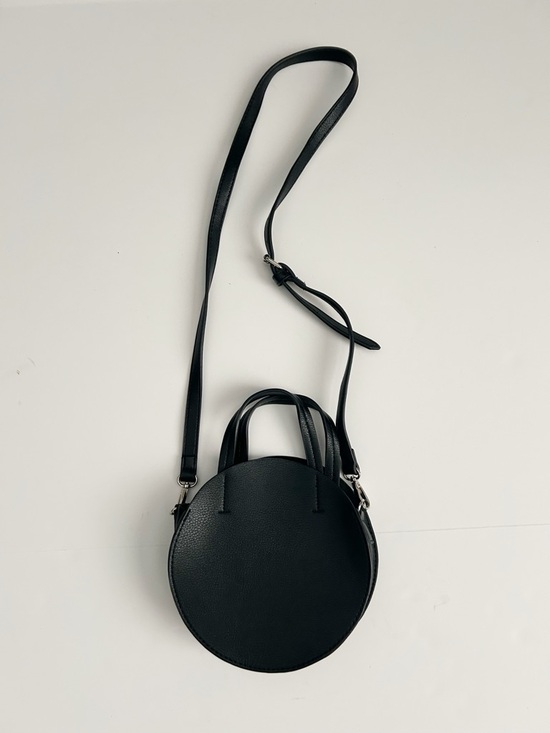 Urban Outfitters Handbags - Urban Outfitters Black Round Crossbody Bag